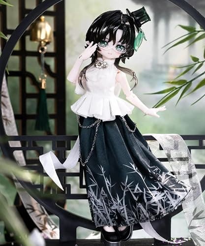 CALEMBOU BJD Blind Box, 1/8 Bonnie Fortune Small Sign Spirit Series 20cm Ball Jointed Doll, Cute Dress Up Doll with Joints, Collection Action Figure for Birthday Christmas thumbnail 7
