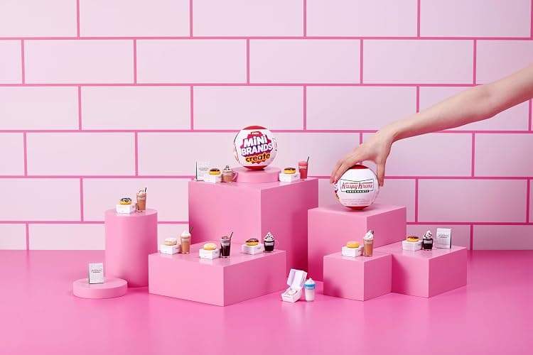Mini Brands Create Krispy Kreme Create Serie 1 Kapsel von ZURU – Minis zum Sammeln, Blindverpackung, DIY, Neuheit, Harz zum Spielen, Mini-Lebensmittelnachbildungen, ab 14 Jahren thumbnail 2