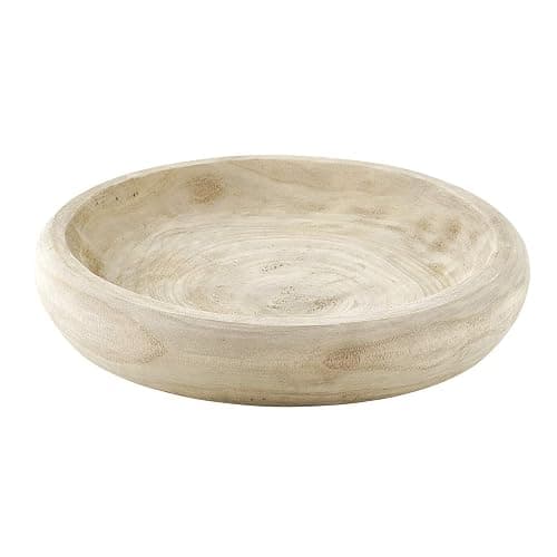 Santa Barbara Design Studio Natural - Large - Paulownia Wood Bowl - Image 1
