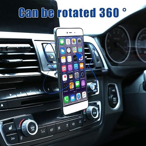 HAPPYHORSE for BMW 4 Series 3 Series M4 F36 F35 F34 F33 F32 F31 F30 F23 F22 F82 F80 2013-2019 Car Accessories Alumium Alloy Mobile Phone Holder Trim (Black) thumbnail 2