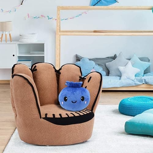 7.8inch Blueberry Plush Toy Soft Stuffed Berry Doll Smiling Fruit Plushies Educational Toy thumbnail 2