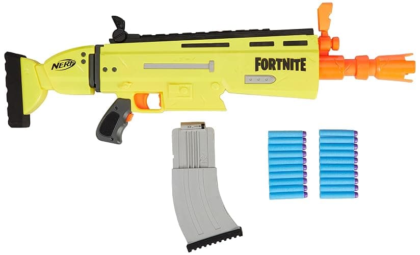 Fortnite AR-L Nerf Elite Dart Blaster - Motorized Toy Blaster, 20 Official Nerf Fortnite Elite Darts, Flip Up Sights - for Youth, Teens, Adults thumbnail 4