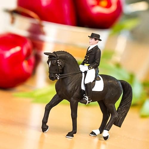 Safari Ltd. James on Dancing Bells Toy Set - Realistic Horse and Rider Model - Educational Toy for Boys, Girls, and Kids Ages 3+ thumbnail 2