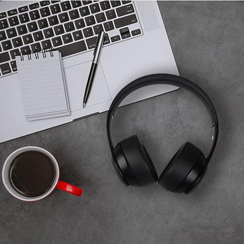 Gvoears Replacement Ear Pads for Beats Solo 3, Ear Cushions for Beats Solo 2 & Solo 3 Wireless/Wired Headphone, Not Fit Beats Studio On-Ear Headphone with Stronger 3M Adhesive, Added Thickness(Black) thumbnail 8