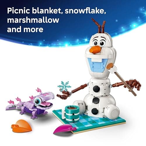 LEGO Disney Frozen Olaf and Bruni’s Picnic Fun Building Toy - Frozen Toys for Girls & Boys, Ages 7+ - Disney Gifts for Kids & Fans - 43287 thumbnail 4