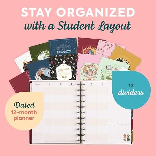 Happy Planner Harry Potter Disc-Bound 12-Month July 2025–June 2026 Planner, Big Size, Student Layout, Back to Hogwarts thumbnail 4