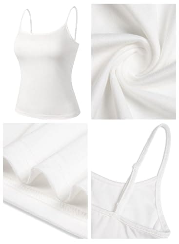 ANYOCEAN Multi-Pack Women's Tank Tops Soft Knit Camisole Year-Round Crop Shirts thumbnail 6