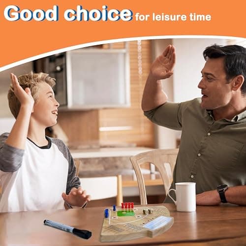 Baseball Board Game, Oak Made Leisure Game for Sport Battle Table Game for Family Party Holiday Coffee Travel Time Gameboard thumbnail 7