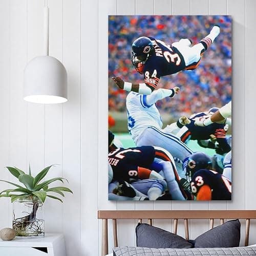 fuyaozhishang Rugby Player Walter Payton Poster 16x24inch(40x60cm) Unframe-style thumbnail 5