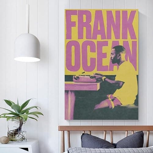 Frank Ocean 5 Canvas Poster Bedroom Decoration Landscape Office Valentine's Birthday Gift Unframe-style12x18inch(30x45cm) thumbnail 4