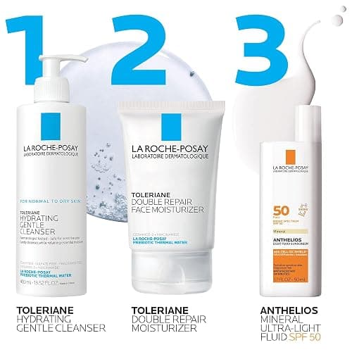 La Roche-Posay Anthelios Sunscreen SPF 40, Ultra-Light Fluid Broad Spectrum SPF 40, Face Sunscreen with Titanium Dioxide Mineral, Lightweight & Fast-Absorbing, Oil-Free, Matte Finish thumbnail 7