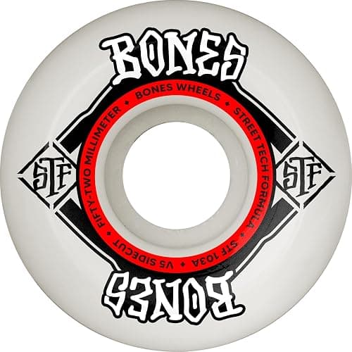 Bones Wheels Street Tech Formula (STF) Skateboard Wheels (99A or 103A) - Image 1