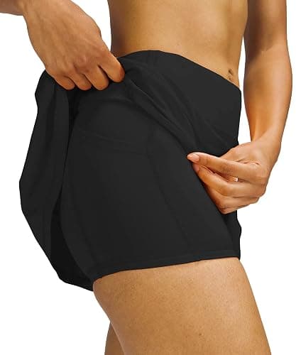 MEIVSO Women's Pleated Workout Tennis Skirts with Pockets Activewear Sports Skort Built-in Shorts thumbnail 6
