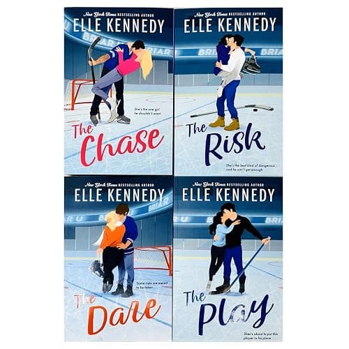 Briar U Series Books (1 - 4) Collection Set by Elle Kennedy (The Chase, The Risk, The Play & The Dare) thumbnail 4