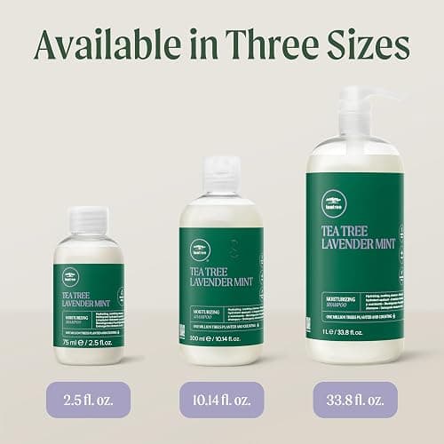 Tea Tree Lavender Mint Moisturizing Shampoo, Hydrates + Soothes, For Coarse + Dry Hair thumbnail 10