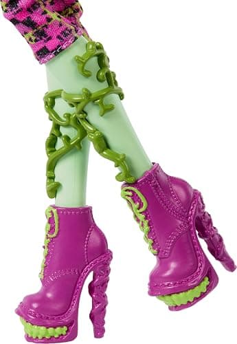 Monster High Boo-riginal Creeproduction Doll, Venus McFlytrap Collectible Reproduction with Doll Stand, Diary, and Pet Chewlian thumbnail 5