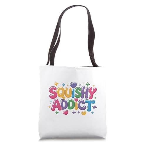 Squishy Addict Cute Pastel Slow Rise Toy Collector Graphic Tote Bag - Image 1