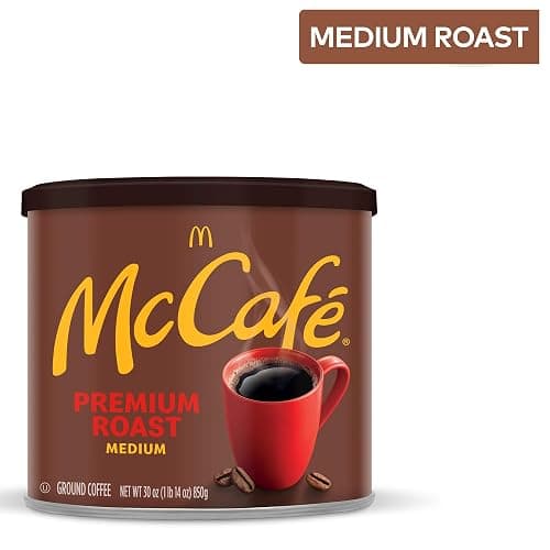 McCafe Premium Roast, Medium Roast Ground Coffee, 30 oz Canister thumbnail 6