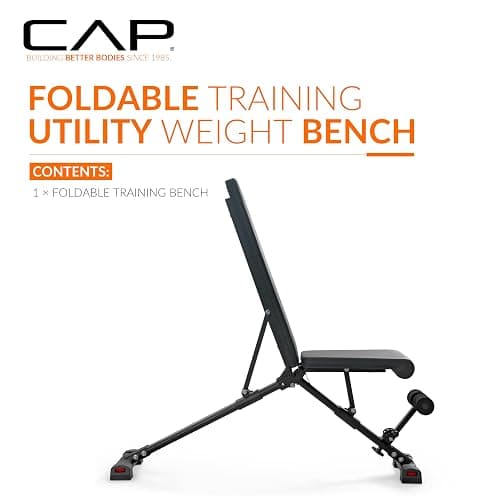 CAP Barbell Multi-Purpose Adjustable Utility Strength Training Weight Bench | Multiple Options thumbnail 2
