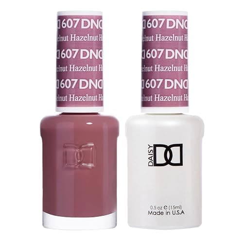 DND Gel Polish Set, Brown Collection, UV/LED GelPolish and Air Dry Nail Lacquer, Matching Chip-Free Polish Duo, 0.5 Fl Oz Each - Image 1