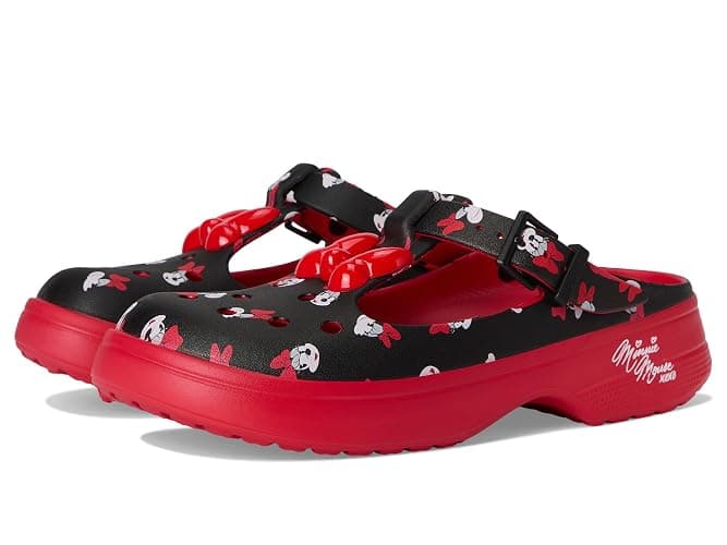 Crocs Womens Disney Mickey & Minnie Mouse Clogs - Image 1