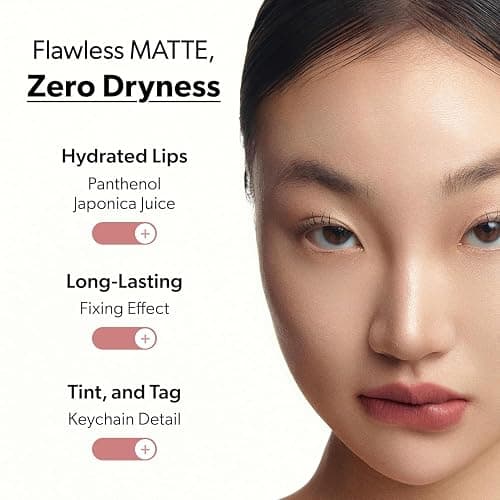 ENTROPY Makeup Matte Lip Tint – Soft Blur Line/Lightweight Velvet Matte Lip Tint, Soft Focus Finish, Natural MLBB Color, Long Lasting Lip Color - Bronze Gem (Deep Brown Smoky) | soft blur lip tint, velvet matte finish, lightweight lip tint thumbnail 2