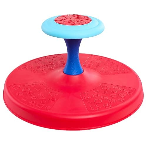 Classic Sit ‘n Spin Activity Toy, 360° Toddler Spinning Seat, Amazon Exclusive, Toy for Boys, Girls, Kids, Ages 18 Months and Up by Just Play - Image 1