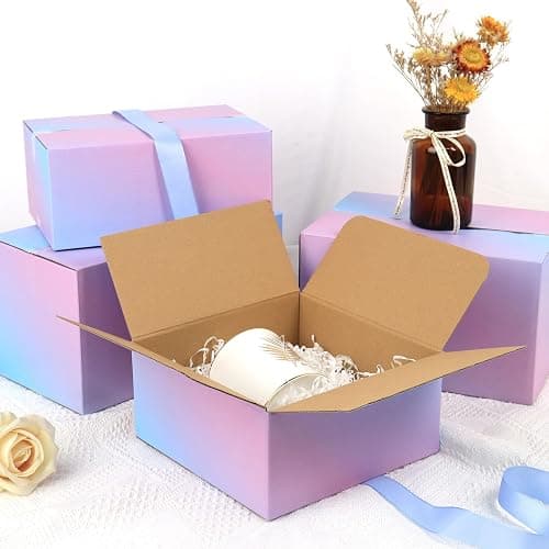 FORBFAN 9 x 6 x 4 Shipping Boxes, 30 Pack Corrugated Cardboard Mailing Boxes for Small Business, Colorful Packing Boxes for Shipping & Packaging thumbnail 2