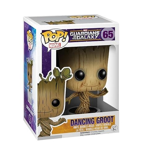 POP Funko Marvel: Guardians of The Galaxy - Dancing Groot - Guardianes de la Galaxia - Figura de Vinilo Coleccionable - Idea de Regalo- Mercancia Oficial - Juguetes para Niños y Adultos - Image 1