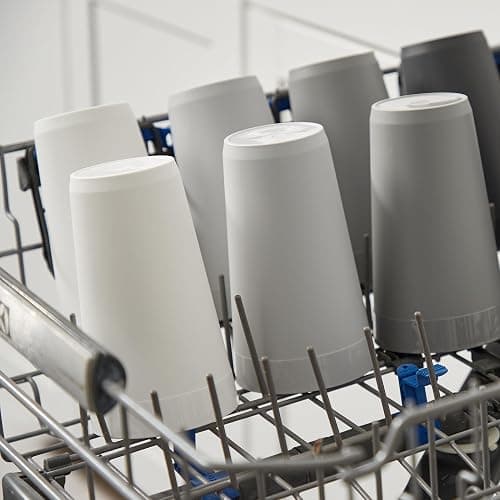 US Acrylic Newport 20 ounce Unbreakable Plastic Stackable Water Tumblers in Grey Stone | Set of 12 Drinking Cups | Reusable, BPA-free, Made in the USA, Top-rack Dishwasher and Microwave Safe thumbnail 8