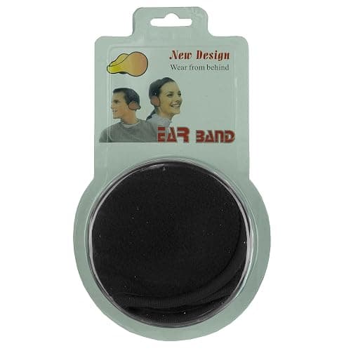 Gelante Unisex Classic Fleece Earmuffs for Cold Weather. Ear Warmer Behind the Head. thumbnail 2