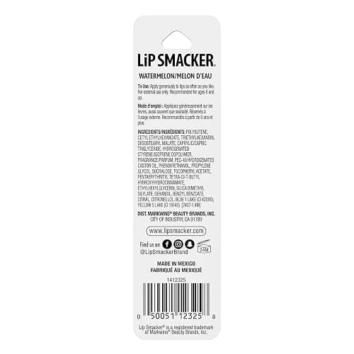 Lip Smacker Rolly Lip Gloss, Classic Roller-Ball Design for a Cooling Sensation, Hydrating & Moisturizing Shine - Watermelon thumbnail 7