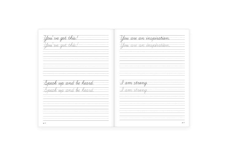 The Cursive Handwriting Workbook for Teens: Learn the Art of Penmanship in this Cursive Writing Practice book with Motivational Quotes and Activities for Young Adults and Teenagers thumbnail 10