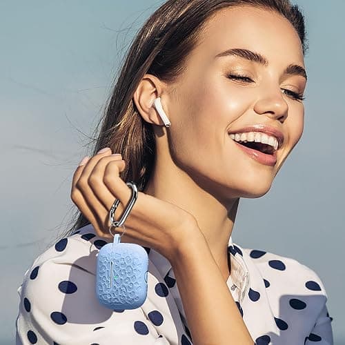 DGege Leopard Engraved for Airpods Pro 2nd Generation Case/Soft Silicone Compatible with Apple Airpods Pro 2nd Generation Cover,Front LED Visible.Lalic thumbnail 2