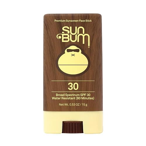 ⭐️Sun Bum Original SPF 30 Sunscreen Face Stick | Vegan and Hawaii 104 Reef Act Compliant (Octinoxate & Oxybenzone Free) Broad Spectrum Moisturizing UVA/UVB Sunscreen with Vitamin E | .45 oz - 0.53 Ounce (Pack of 1) - Image 1