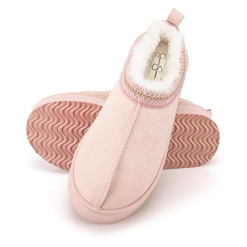 Jessica Simpson Women's Microsuede Cozy Clog Platform Slippers thumbnail 3