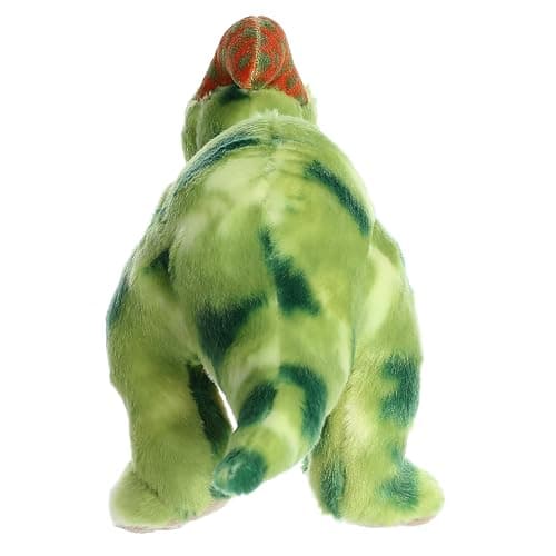 Aurora® Ferocious Dinos & Dragons Parasaurolophus Stuffed Animal - Prehistoric Fun - Cuddly Companions - Green 16 Inches thumbnail 5
