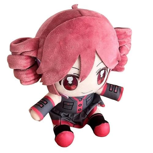 haikemake Kasane Teto 7.8in Plush Interactive Toy Figures (Sitting Posture) - Image 1