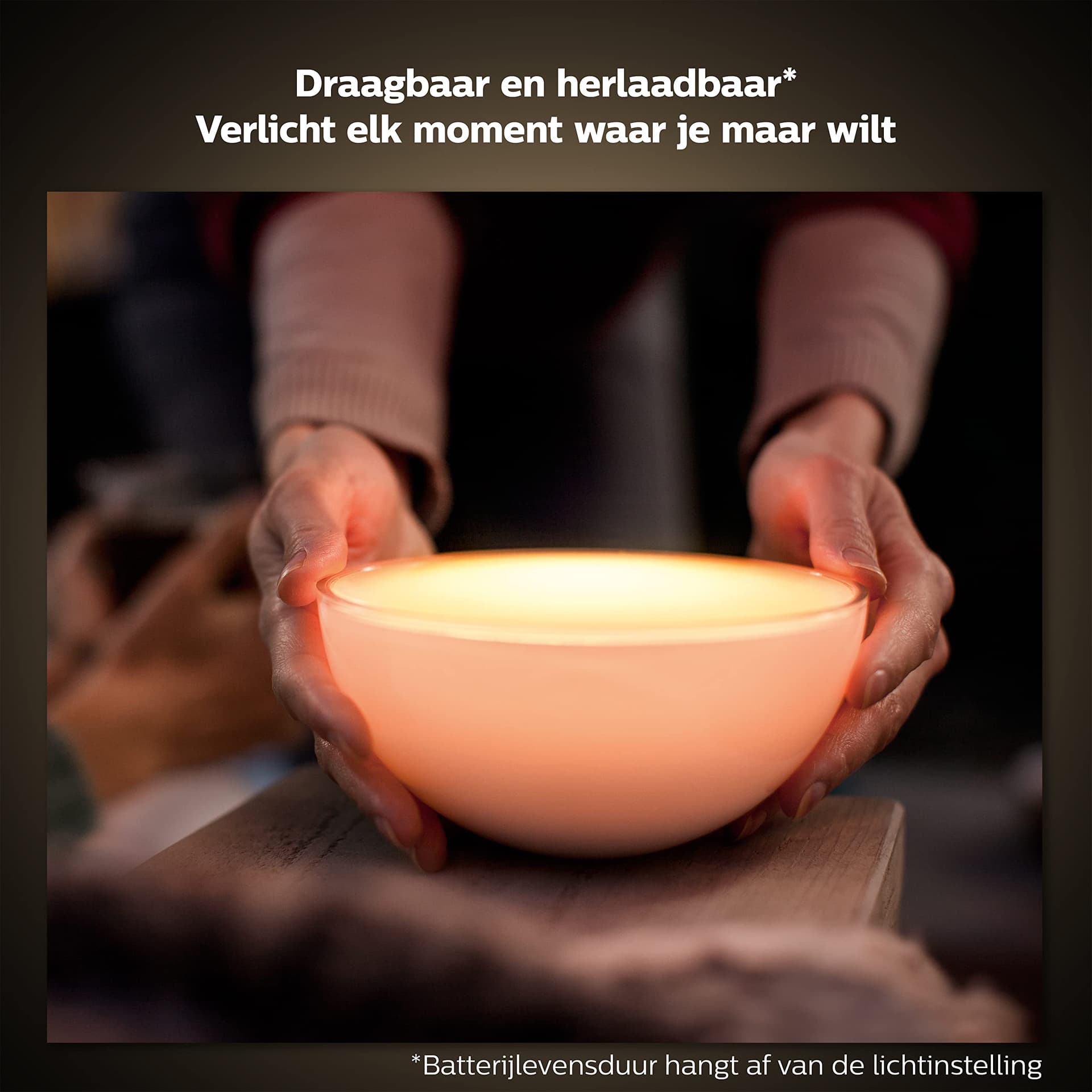 Philips Hue White & Col. Amb. Go table lamp. thumbnail 4