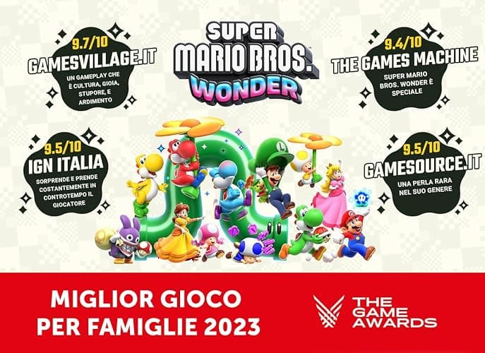 Nintendo Super Mario Bros. Wonder Standard Allemand, Néerlandais, Anglais, Espagnol, Français, Italien, Japonais, thumbnail 2