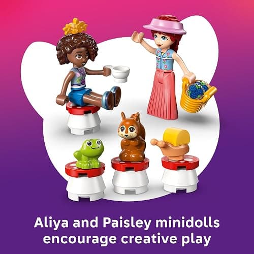 LEGO Friends Forest Tea Party 42690 | Building Toys for Girls & Boys, Ages 6+, Toy Playset W/ 2 Minidolls, 116 pieces, Gift for Birthdays thumbnail 5