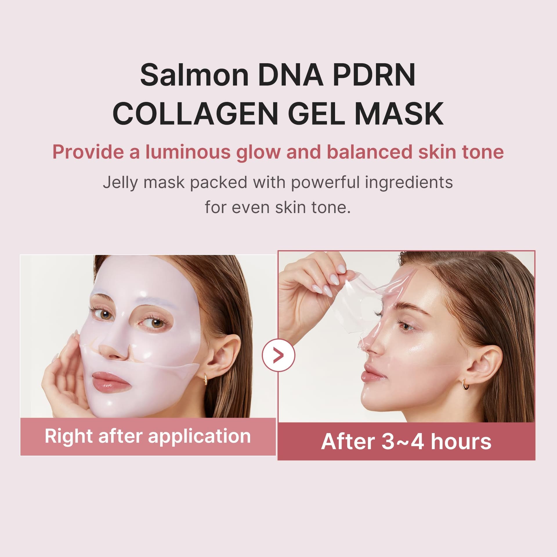 PDRN PINK COLLAGEN GEL MASK (4EA) thumbnail 4