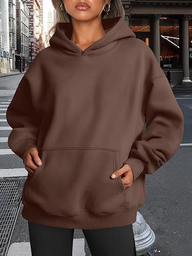 Trendy Queen Womens Oversized Hoodies Fleece Sweatshirts Fall Fashion Pullover Sweaters Winter Clothes thumbnail 6