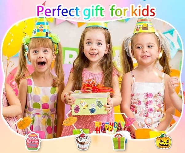 Stickers for Water Bottles, 400PCS Water Bottle Stickers for Kids, Waterproof Vinyl Stickers, Cute Stickers Pack thumbnail 6