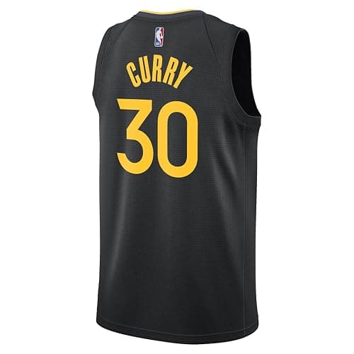 Stephen Curry Golden State Warriors NBA Kids Youth 8-20 Black Statement Edition Swingman Jersey thumbnail 3