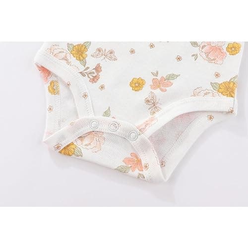JELYLOVE Unisex Baby Boy Girl Bodysuits Sets 20 Pack Cotton Casual New Born Clothes Comfort Infant Outfit Essentials thumbnail 7