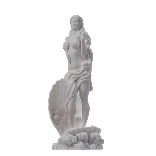 Rising Venus Aphrodite Zeus Daughter Greek Goddess Statue Sculpture 7" thumbnail 2