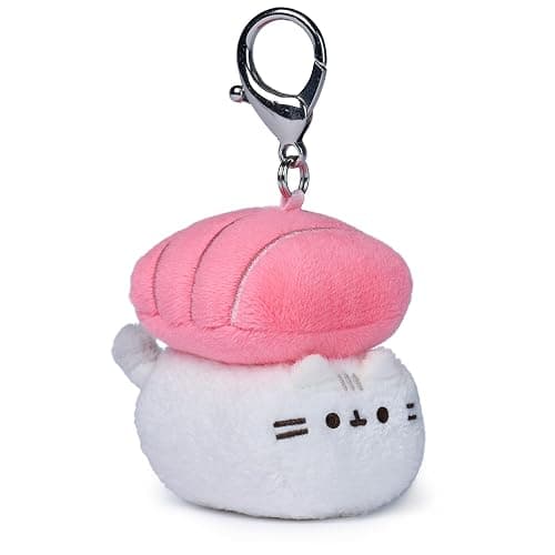 GUND Pusheen Bento 3-Inch Surprise Food-Themed Plush (UNbox 1 of 8 Styles) | Blind Bag Mystery Unboxing Inspires Fun Food Roleplay Adventures; Includes One Random 3.5-Inch Stuffed Keychain Bag Charm thumbnail 3