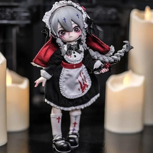 CALEMBOU BJD Blind Box, 1/12 Cute Nyssa Strange Nightmare Series BJD Doll, 5.5 Inches Collectable Action Figure for Birthday Gifts (Nyssa Strange Nightmare 1pc) thumbnail 6
