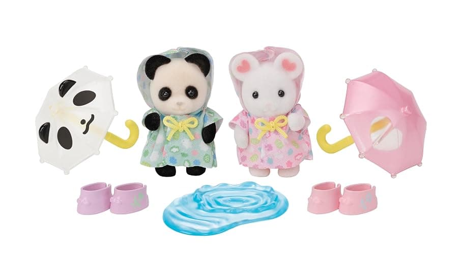 Sylvanian Families - 5748 Friends of the Nursery - Rain Day Dollhouse - Image 1